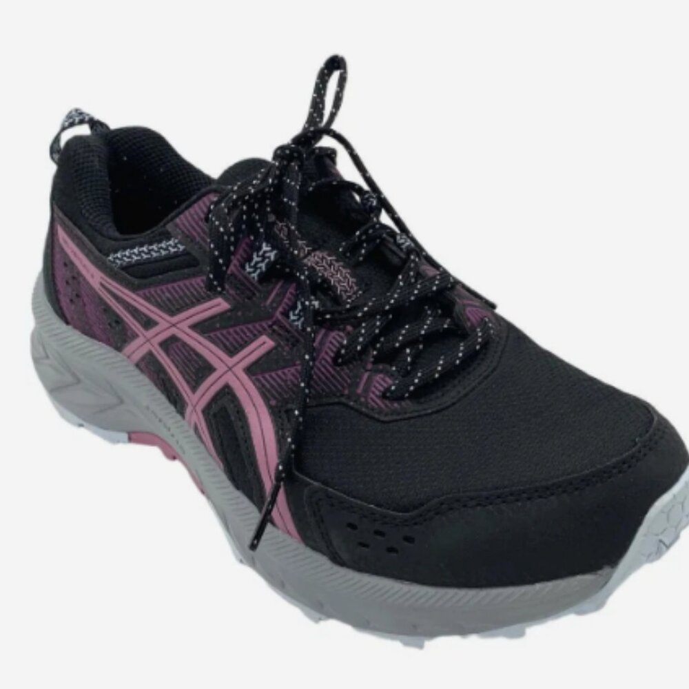 New Asics Women's Gel-Venture 9 Size 7W in Black/Soft Berry